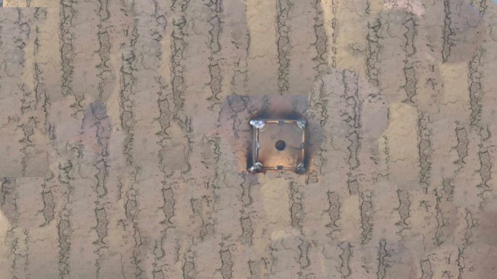 Standardowe nóżki w donicach z cortenu