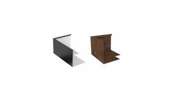 NZ Element rogowy 90º na wymiar H500 2 warianty