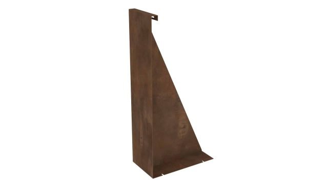 LW  Element wzmacniająco łączący H1000 corten obrzeża ozdobne do ogrodu