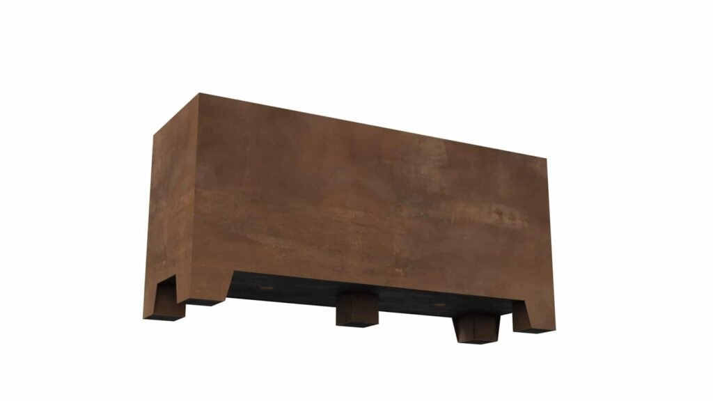 wysoka donica corten Cecilia 14