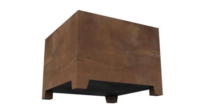 wysoka donica corten Cecilia 7