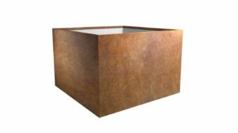 wysoka donica corten Cubi 7