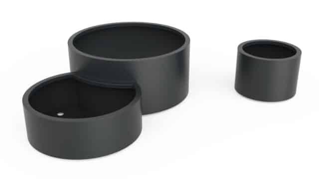 Ekskluzywna donica Daria 1 set