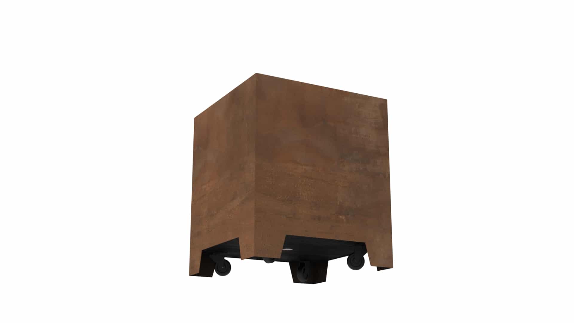 donica na kółkach ze stali corten Cecilia-2-mobile donica na kółkach ze stali corten Cecilia-2-mobile