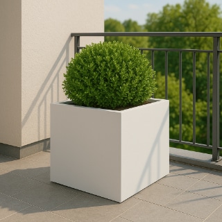 Duże donice ogrodowe z tworzywa sztucznego-p